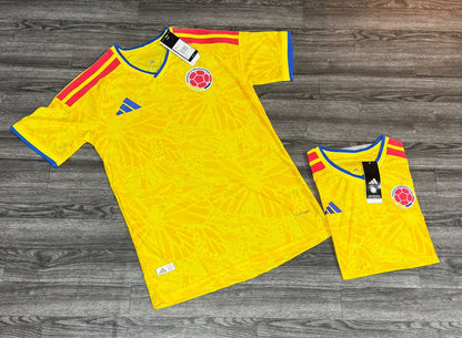 camiseta de selección Colombia amarilla