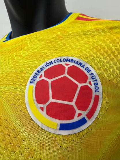 camiseta de selección Colombia amarilla