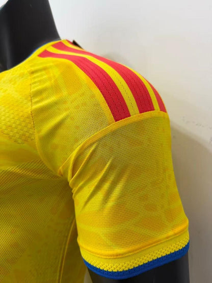 camiseta de selección Colombia amarilla